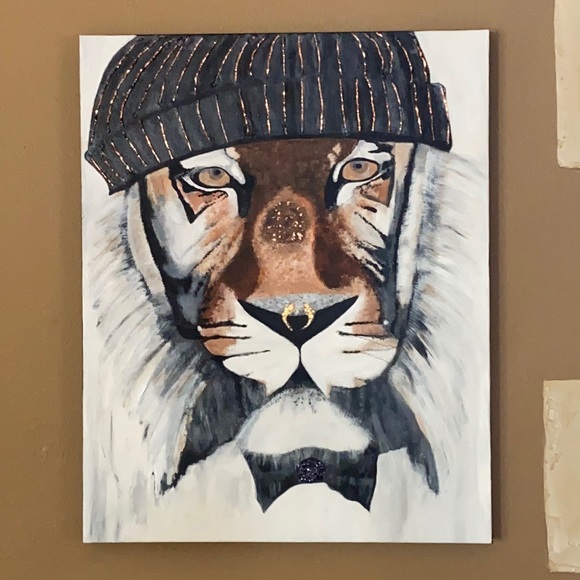 SOLD! 😻 Original Painting-Winston - Picture 13 of 13